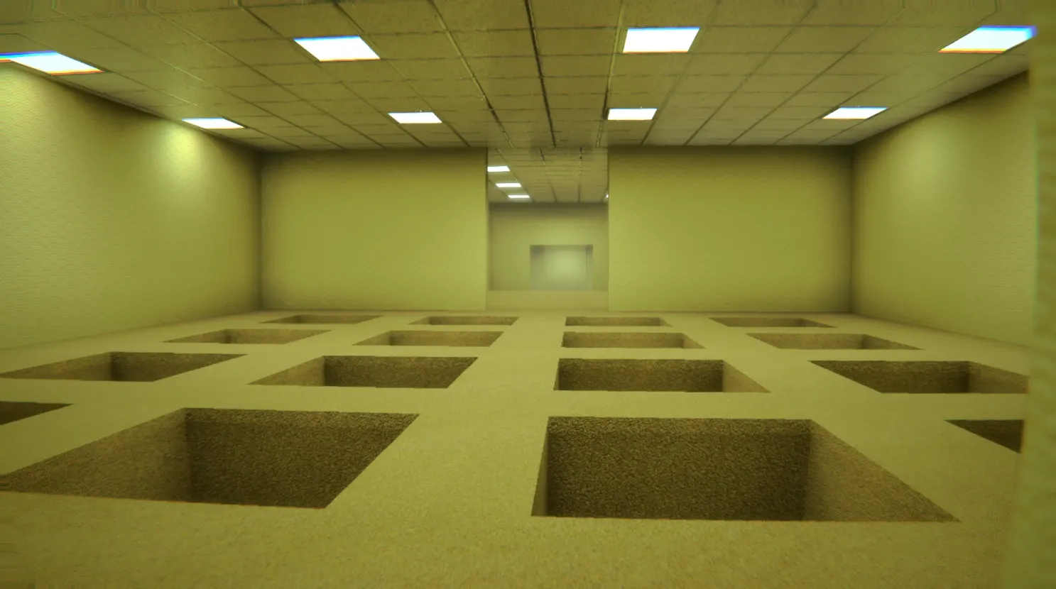 Lightmapped interior