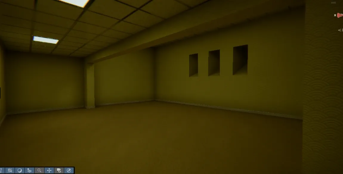 Final interior detail